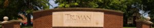 Truman State University sign